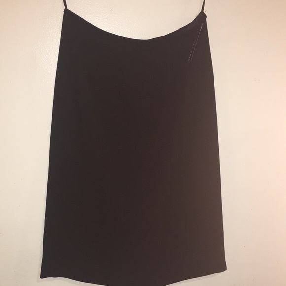 Jones Wear Black Skirt Size 6 NEW Fully Lined Back Walking slit Side Zip Beauty - Picture 3 of 6